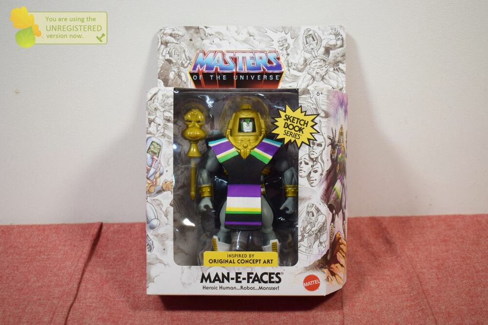 Masters of the Universe Origins Sketchbook Series Man-E-Faces Figure
